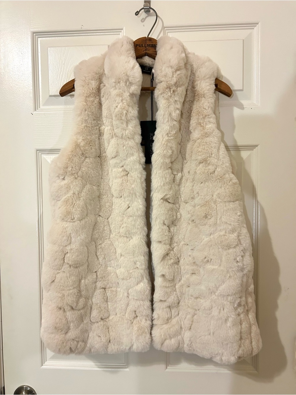 NWT Rachel Zoe faux fur vest